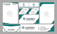 do modern business card, letterhead and full stationery design