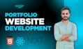 build your modern portfolio website using react js