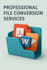 convert your documents between PDF, docx, and pptx formats
