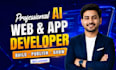 build ai website, ai mobile app, ai chatbot, full stack website development