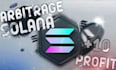 build solana arbitrage bot, solana volume bot, front running bot, memecoin bot