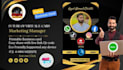 design a clickable digital business card