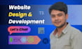 be your web developer for website development, react, custom business website