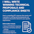 write winning technical proposals and compliance sheets