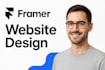 create stunning responsive framer website high converting shopify store optimize
