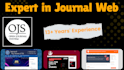 build peer reviewed, scholarly, and academic journal websites using ojs