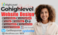 build gohighlevel sales funnel, gohighlevel landing page, ghl website expert