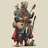 dnd character art, illustration, commission art