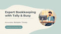 do tally data entry, gst entry, bookkeeping in tally or busy