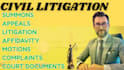 draft legal documents, complaints, and motions for civil cases