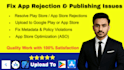 fix app rejection and publishing issues