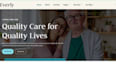 design healthcare website home care doctor dentist senior care website