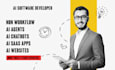do website, saas apps, n8n workflow, ai agent as ai software developer