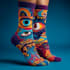 create beautiful socks design