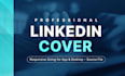 design a professional linkedin banner