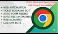 build browser automation services using python, selenium, and beautifulsoup