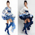 make a fashion illustration, portrait