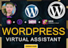 be your dedicated fast wordpress virtual assistant or wp va