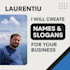 create 3 unique business names and slogans using expert tools
