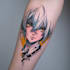 make anime tattoo design