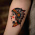 create sleeve tattoo design in geometric style
