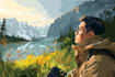 draw potrait and landscape vector art beautifully