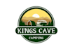 design captivating kings cave campers logo