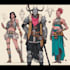 paint a character illustration, concept art for you