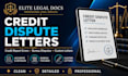 prepare custom credit dispute letters for credit report errors