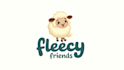 design sheep mascot logo with express delivery