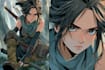 a comic illustrations for your anime and manga book pages