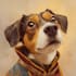 design a custom disney pet portrait illustration