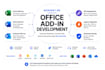 develop a custom office addin for excel word or outlook