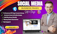 do social media accounts create facebook business page setup