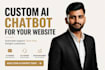 build an ai chatbot or ai agent for your website with gpt automation and rag