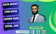 do typing, data entry, excel copy paste work