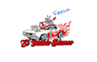 design awesome car diving logo