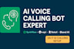 build ai voice calling bot with synthflow, vapi, retell, bland ai voice agent