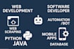 fix python code, teach, web scraping, automation, make gui in pyqt tkinter