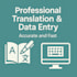 handle translation, data entry and virtual assistant tasks