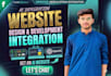 be a full stack developer for custom website and saas website development
