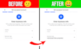 solve facebook payout problem business type to individual
