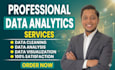 clean and visualize data using excel, power bi, sql, and python