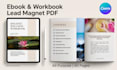 design lead magnet, canva ebook, pdf lead magnet, canva ebook design and freebie