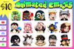 make animated twitch emotes, youtube emojis, discord, tiktok and kick
