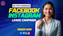 set up and manage high converting fb and ig lead gen ads