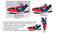 do professional background removal with natural shadow effects