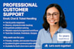 customer support email chat ticket handling