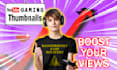 make your youtube gaming thumbnail roblox