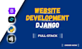 build scalable django web applications with postgresql database